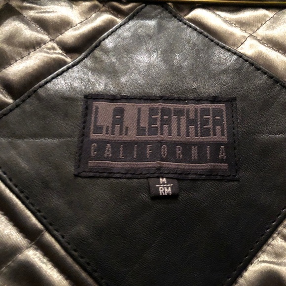 LA Leather Leather Jacket - Picture 2 of 3